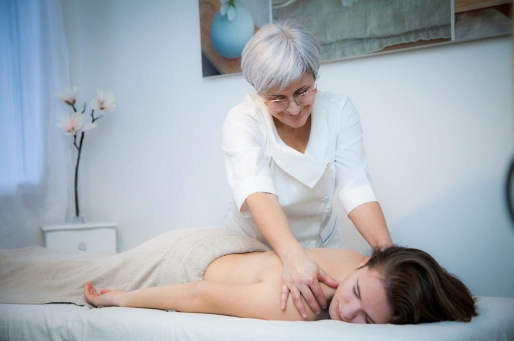 Illustration du massage relaxant